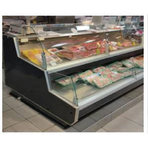 6 FEET REMOTE MEAT DISPLAY (OVER UNDER) CASE DC-OM-NEVA6