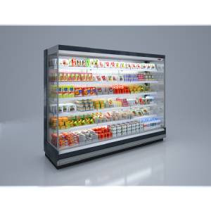 12 FEET OPEN MERCHANDISER (REMOTE)  OM-VOLGA 12
