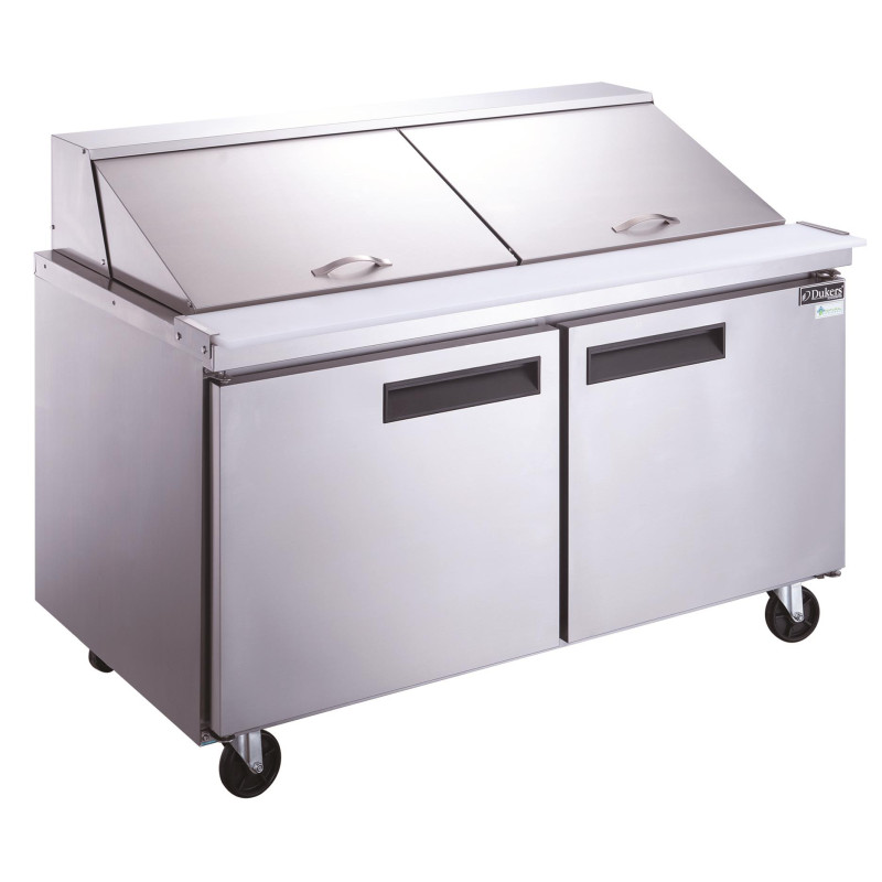 60" Salad Prep Table (MEGA TOP) - 24 x 1/6 pans, 14.33 cu ft