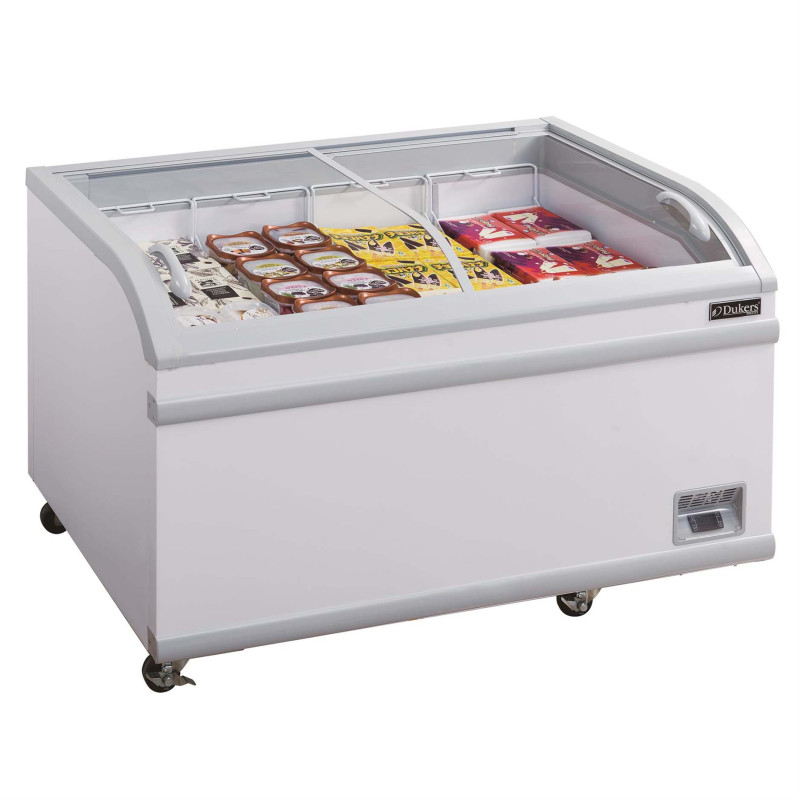 Curved Sliding Lids Chest Freezers (17.66 cu ft)